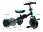 Joko SP0663 Dětské odrážedlo Tiny Bike 3 v 1 modré