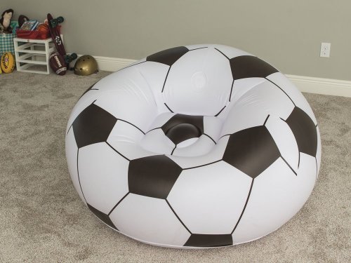 Bestway 75010 Nafukovacie kreslo futbalová lopta