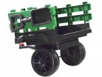 Joko PA0240 Detský elektrický traktor s vlečkou a lopatkou čierny