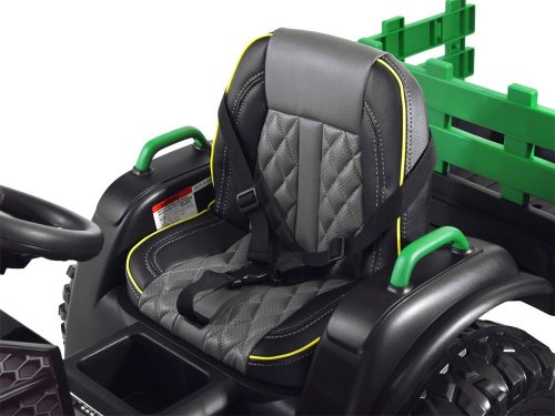 Joko PA0240 Detský elektrický traktor s vlečkou a lopatkou čierny