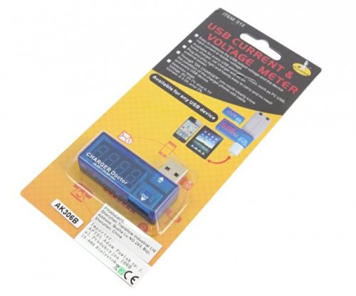 APT USB doktor, Voltmetr DC 3V - 7V, 0-3A