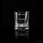Froster Dárkový Set Obří sklenice na whisky a víno Who cares ? čirá
