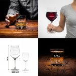 Froster Dárkový Set Obří sklenice na whisky a víno Who cares ? čirá