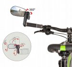 GT L9C1 Prídavné spätné zrkadlo na bicykel 360 st.