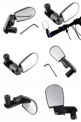 GT L9C1 Prídavné spätné zrkadlo na bicykel 360 st.