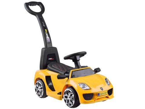 Joko PA0226 Detské elektrické autíčko, odrážadlo 3 v 1 žlté