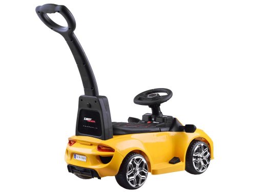 Joko PA0226 Detské elektrické autíčko, odrážadlo 3 v 1 žlté