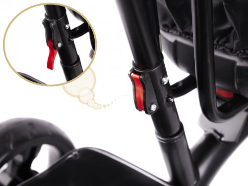 KIK KX6200_1 Detská trojkolka TRIKE FIX LITE modrá