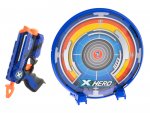 KIK Dětská pistole NERF + 8 nábojů a terč