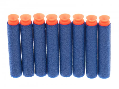 KIK Dětská pistole NERF + 8 nábojů a terč