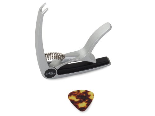 Verk 01447 Kapodaster pro klasické a elektrické kytary stříbrný