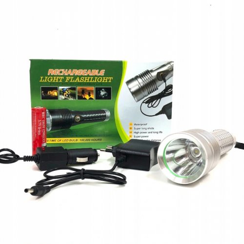 Pronett SM1779 Taktická svítilna LED CREE T6 500 m