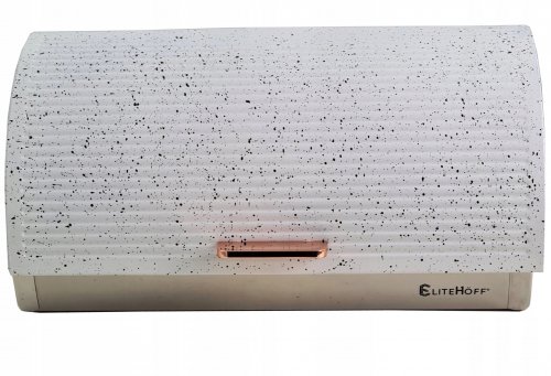 EliteHoff E-6018 Chlebník design bílý mramor