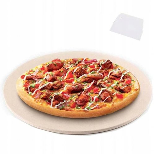 Elitehoff E-8066 Pizza set - kameninový podnos 33 cm s lopatkou