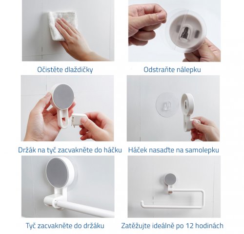 GFT Nalepovací držiak na kuchynské utierky