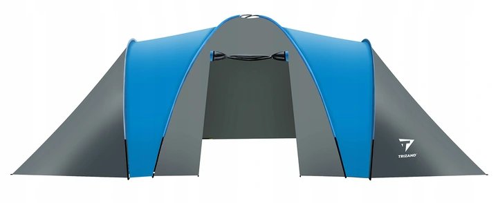 Trizand 12574 Rodinný stan pro 6 osob 570 x 200 x 210 cm modrošedý
