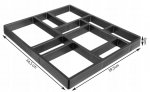 ISO 14082 Forma na betonové chodníky 