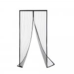 Malatec 12523 Moskytiéra do dveří s magnetky 80/90/100 x 210/220 cm černá