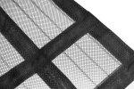Malatec 12523 Moskytiéra do dverí s magnetky 80/90/100 x 210/220 cm čierna