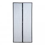 Malatec 12523 Moskytiéra do dverí s magnetky 80/90/100 x 210/220 cm čierna