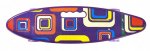 Azar Detský skateboard s potlačou 59 x 16 cm