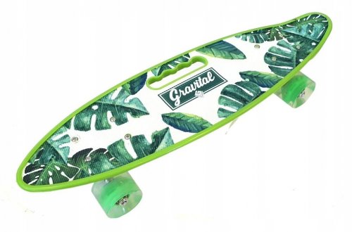 Azar Dětský skateboard s potiskem 59 x 16 cm