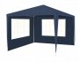 Malatec 12835 Zahradní párty stan 3 x 3 m + 2 boční stěny modrý