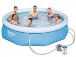 BESTWAY 57270 Bazén s kartušovou filtrací Fast Set 305x76cm