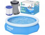 BESTWAY 57270 Bazén s kartušovou filtrací Fast Set 305x76cm