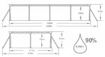 Bestway 56424 Steel Pro Frame bazén s konštrukciou 300 x 201 x 66 cm s kartušovou filtráciou