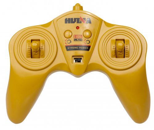 KIK HUINA 1520 RC Buldozér s kovovou lyžicou 6CH, 2,4GHz 1:18