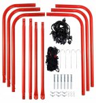 APT FT24A Nastavitelná fotbalová odrážecí síť 100 x 100 cm