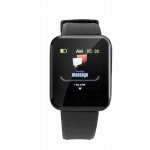ISO 13640 Fitness chytré hodinky Smatrwatch černé bazar