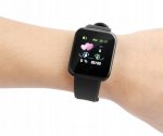 ISO 13640 Fitness chytré hodinky Smatrwatch černé bazar