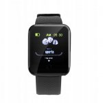 ISO 13640 Fitness chytré hodinky Smatrwatch černé bazar