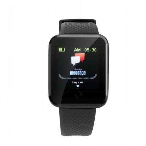 ISO 13640 Fitness chytré hodinky Smatrwatch černé bazar