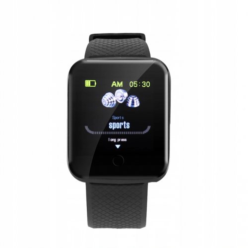 ISO 13640 Fitness chytré hodinky Smatrwatch černé bazar