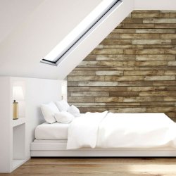 GFT 3D tapeta - hnědé dřevo