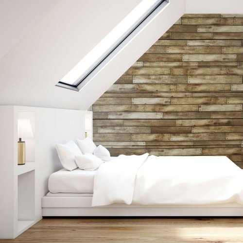 GFT 3D tapeta - hnědé dřevo