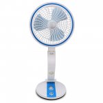 Verk Bezdrátový skládací ventilátor s LED lampičkou zelenobílá