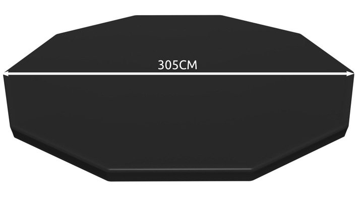 BESTWAY 58036 Krycí plachta na bazény s konstrukcí 305 cm
