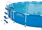 BESTWAY 58330 bezpečnostné schodíky k bazénu 1,07 m biele