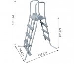 BESTWAY 58331 Schůdky k bazénu 122 cm 