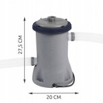 BESTWAY 58383 kartušová filtrácia 2006 l / h