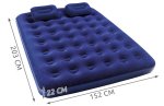 Bestway 67374 Nafukovací matrace 203 x 152 x 22 cm