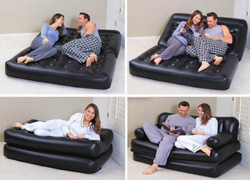 Bestway 75054 Nafukovací sofa 205 x 152 x 23 cm