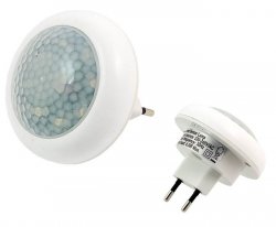 APT LED noční světlo 230V s pohybovým a soumrakovým čidlem