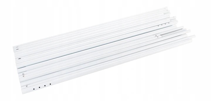 Malatec 12910 Náhradné tyče pre altánok 3 x 3 m biele