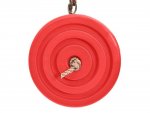 Verk 01534 Detská hojdačka disk priemer 27 cm červená