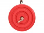 Verk 01534 Dětská houpačka disk průměr 27 cm červená